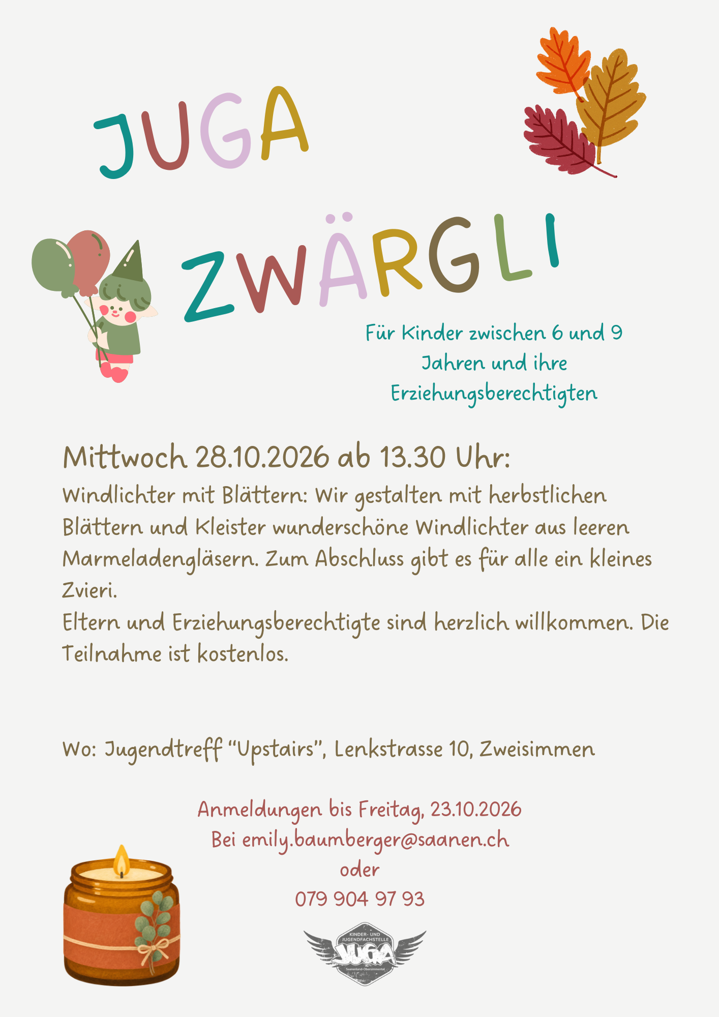 Juga Zwärgli Oktober